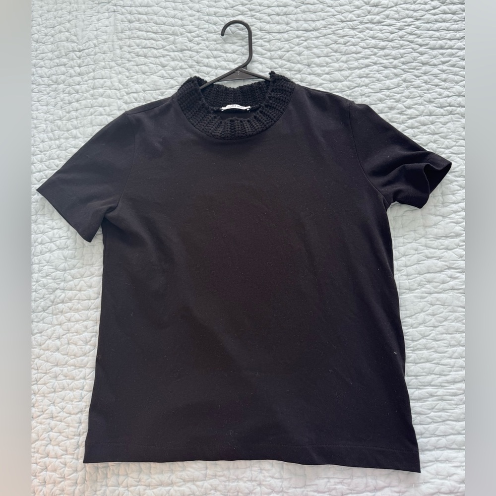 Vintage Zara knit collar top, great condition